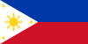 Filipinas Ícone da bandeira do país