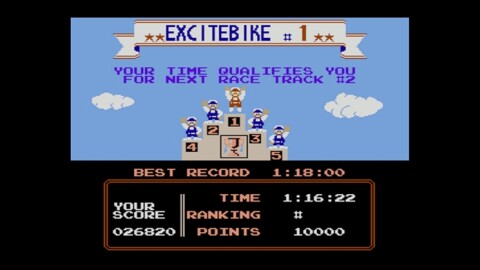 VS. Excitebike Ícone de jogo