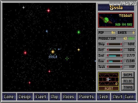 Master of Orion Game Icon