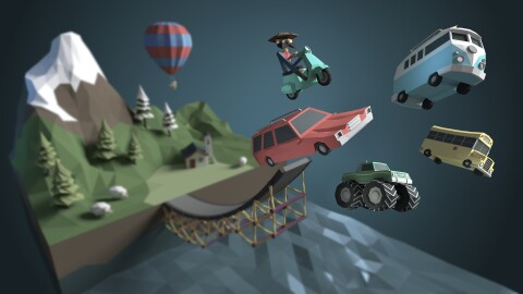 Poly Bridge Ícone de jogo