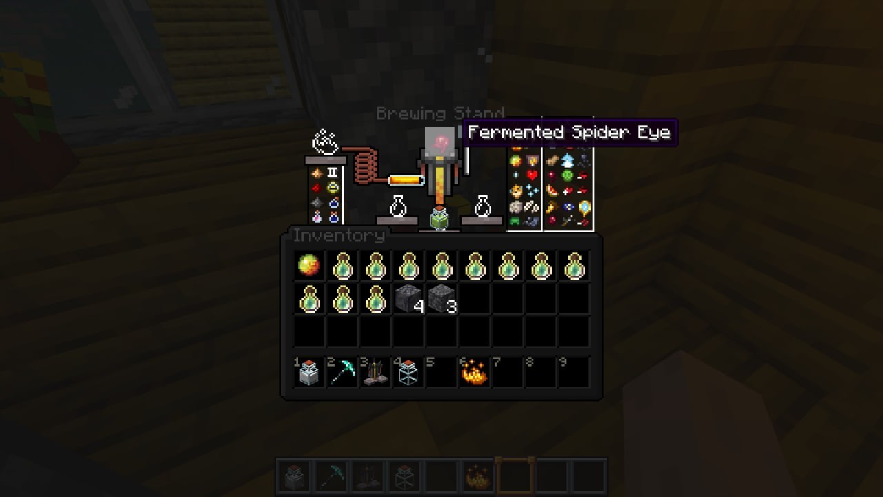 invisibility potion in minecraft