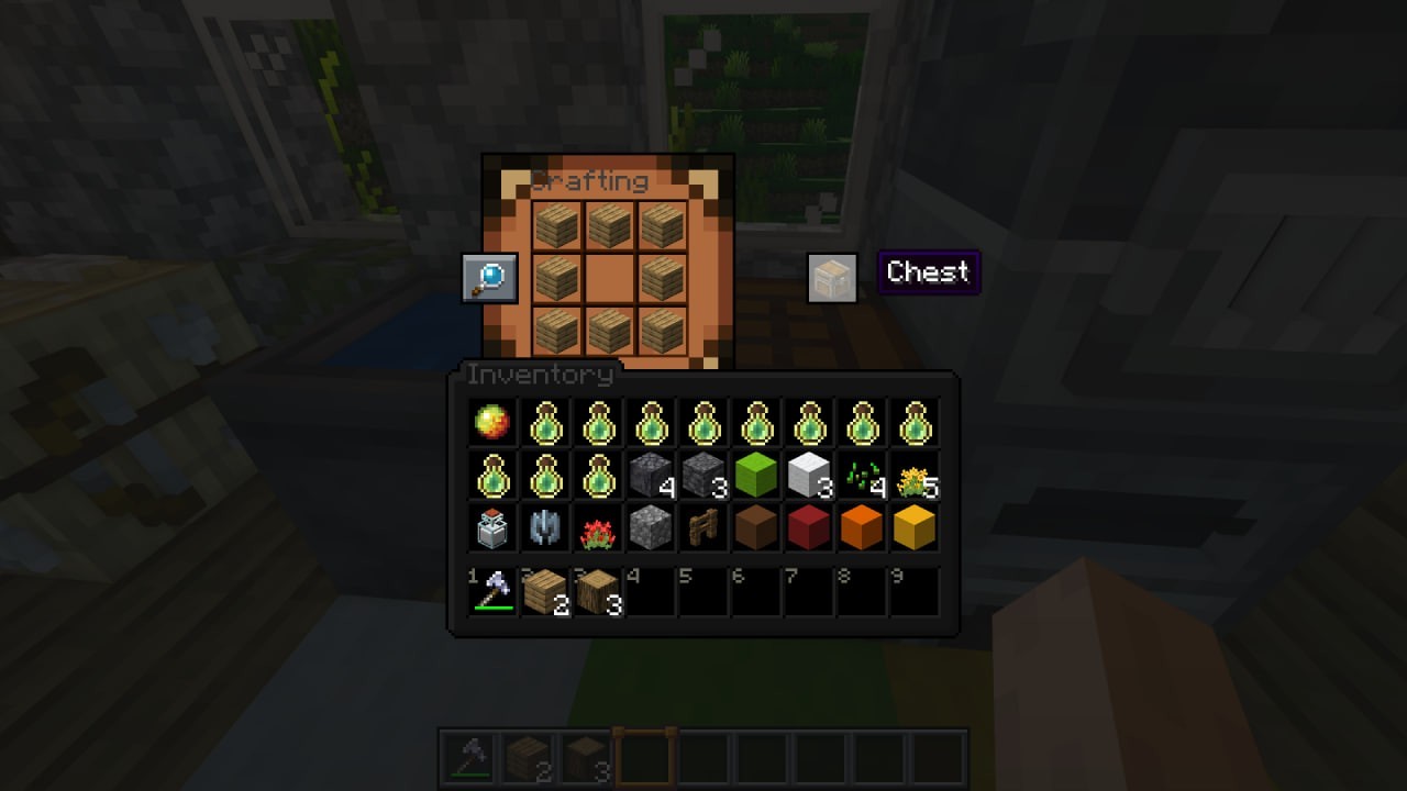 How to make a chest in Minecraft