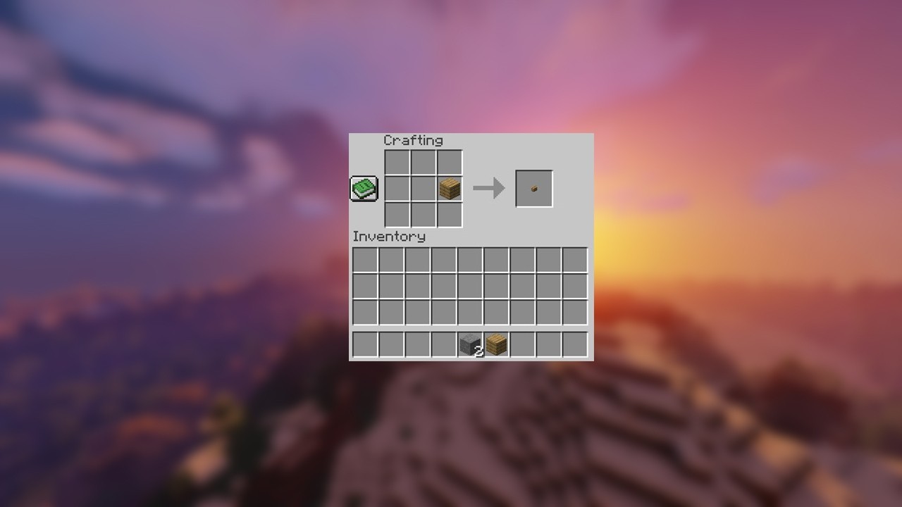 How to create a button in Minecraft?