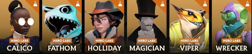 six new deadlock heroes