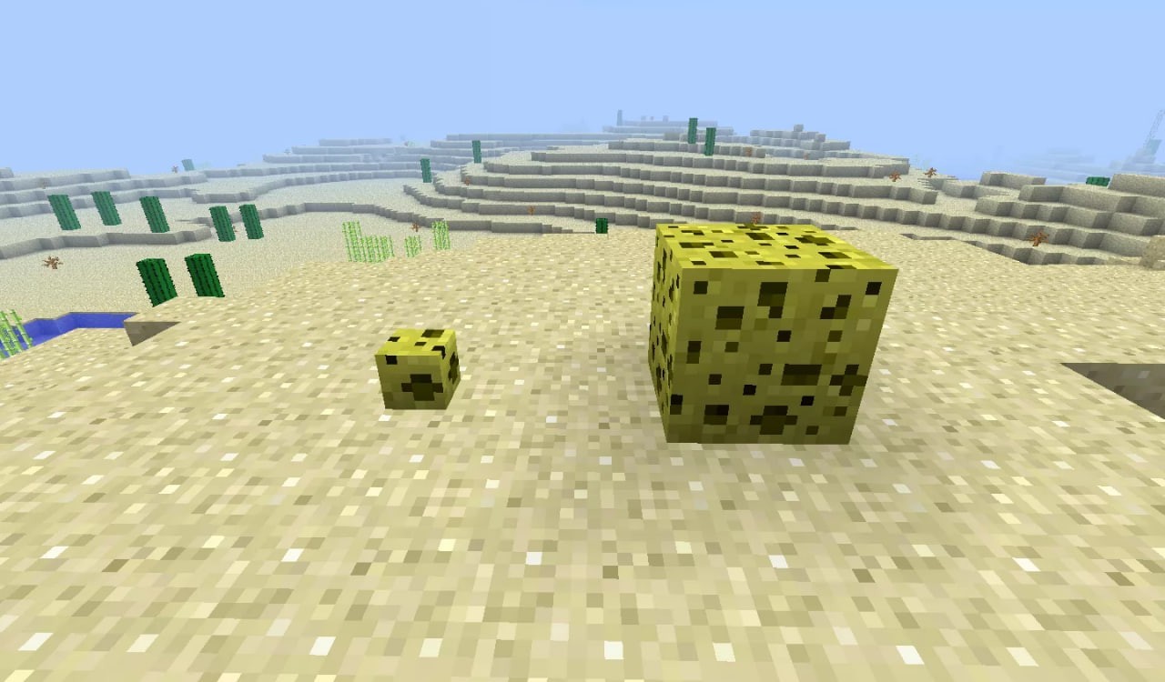 sponge in minecraft