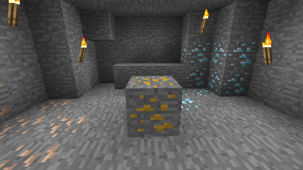 iron ore in Minecraft