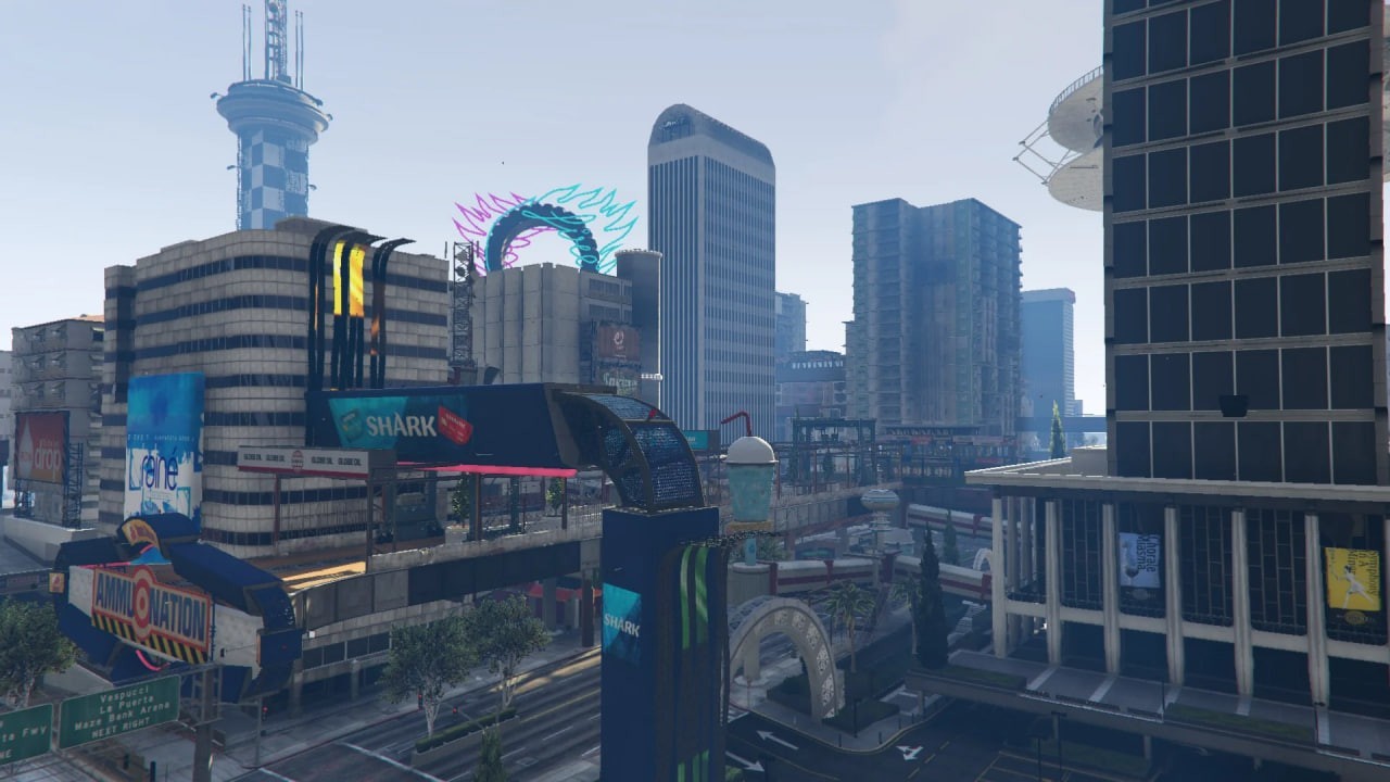 GrandCyberPunk GTA 5 mod