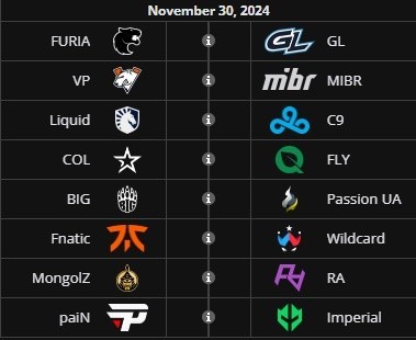 shanghai major round 1 draw