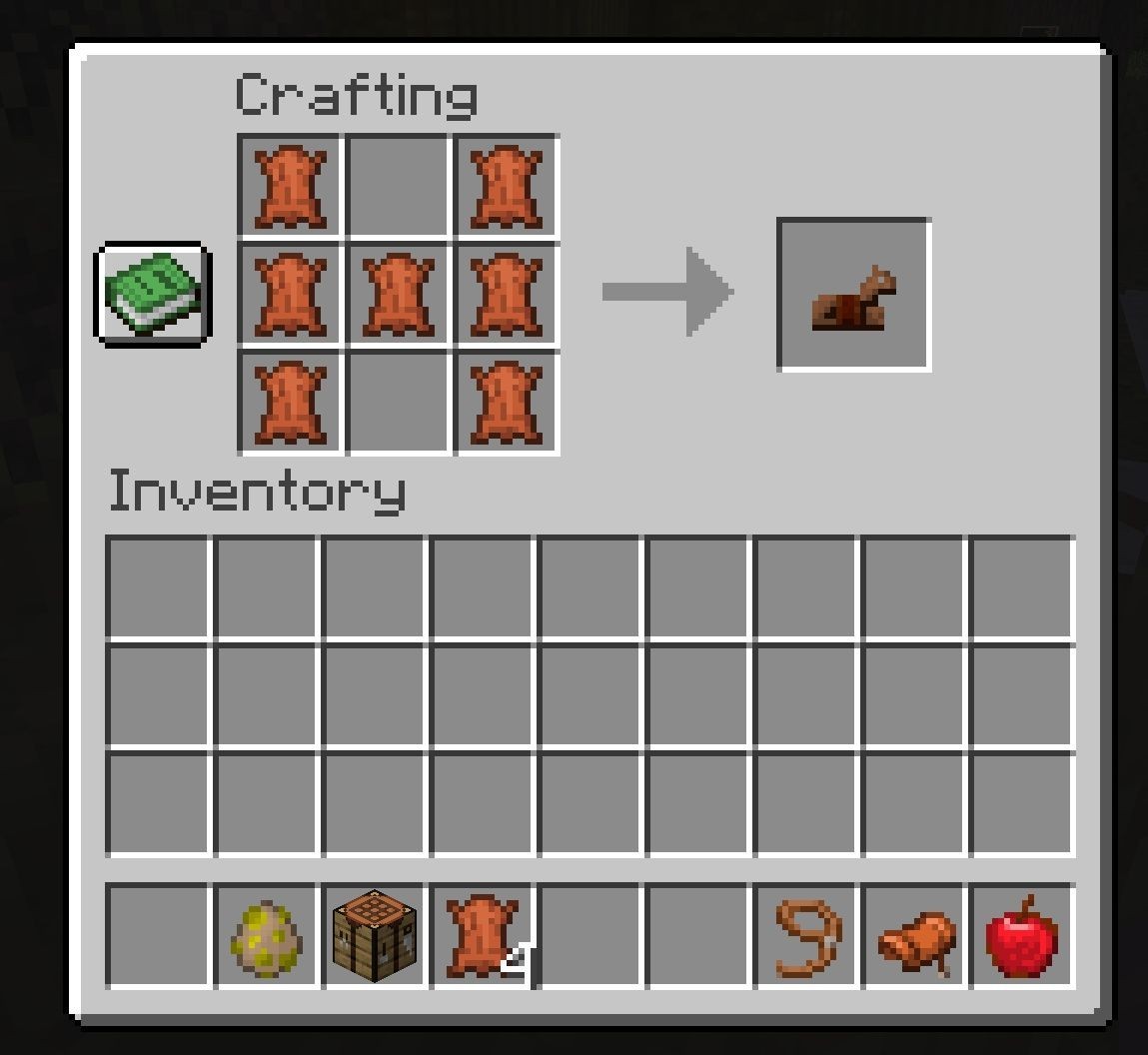 Crafting horse armor