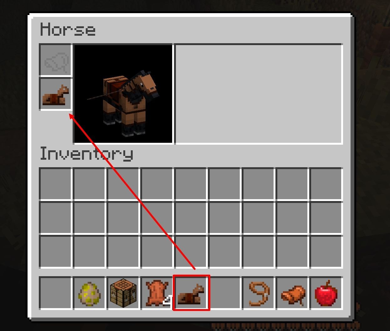 How to Equip Horse Armor