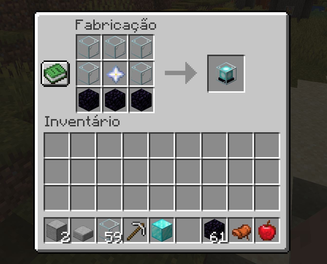 Minecraft o que é preciso para criar uma sinalizador