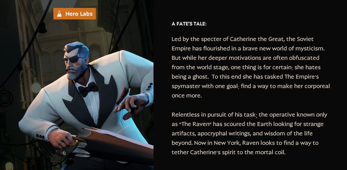 deadlock raven bio