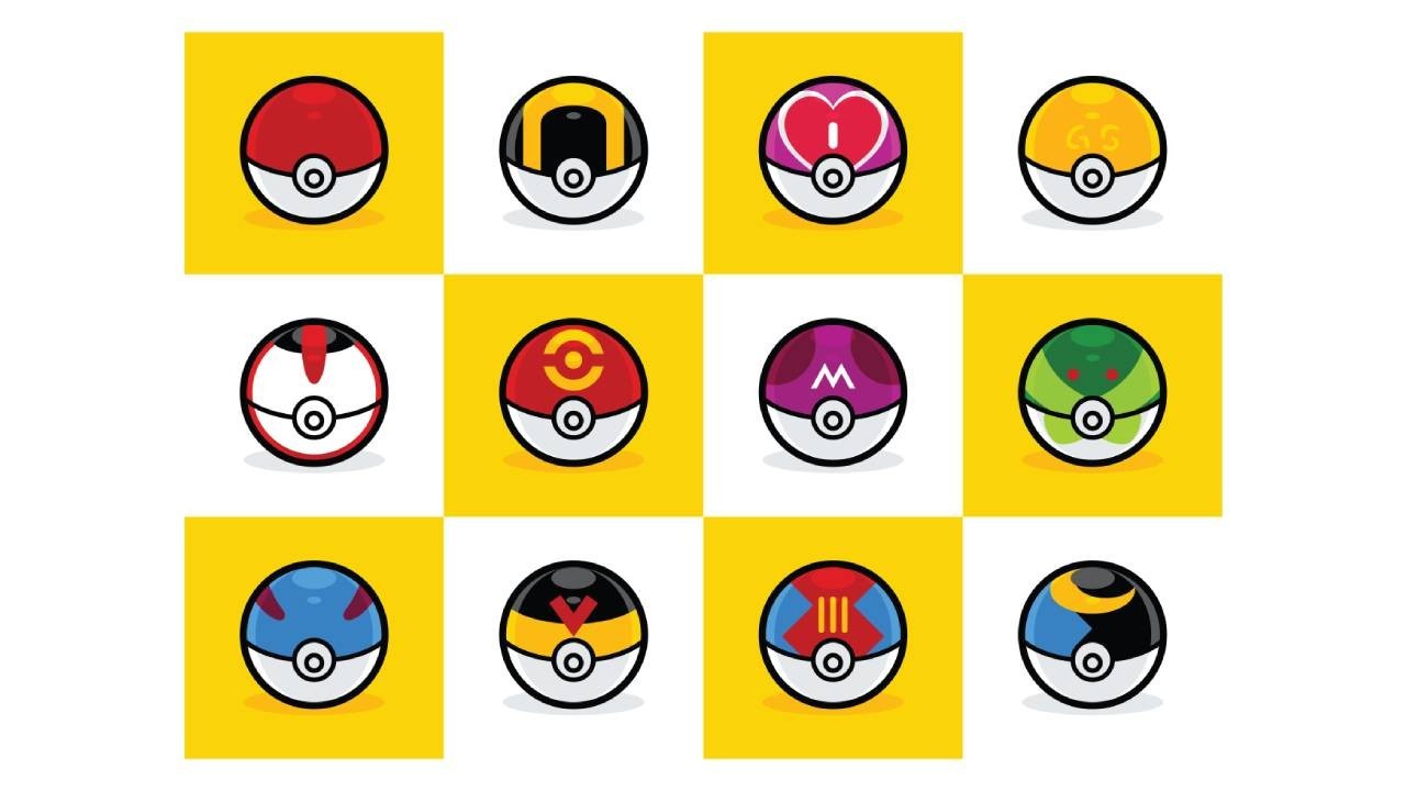 all Poké balls