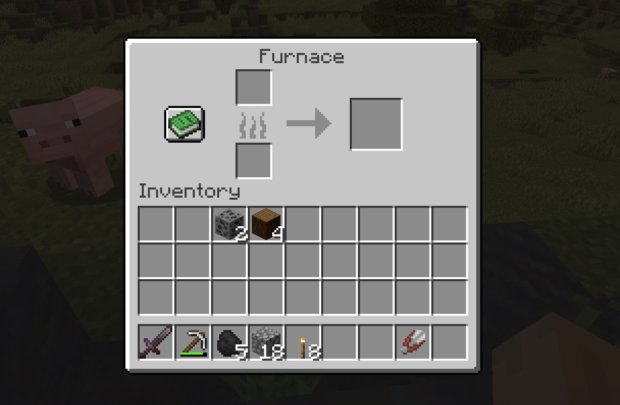 How to craft coal in minecraft