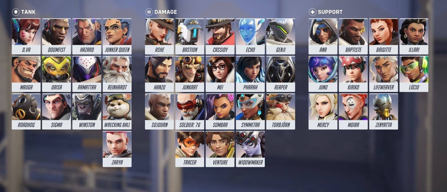 Overwatch 2 character