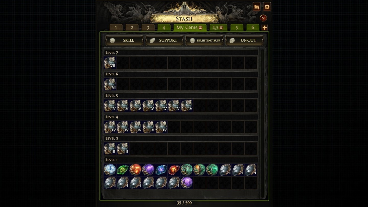 Path of Exile 2 Skill gems