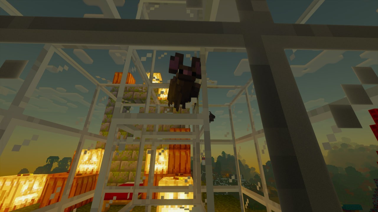 Bats in Minecraft