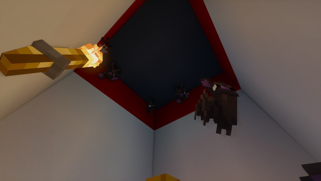 Bats in Minecraft