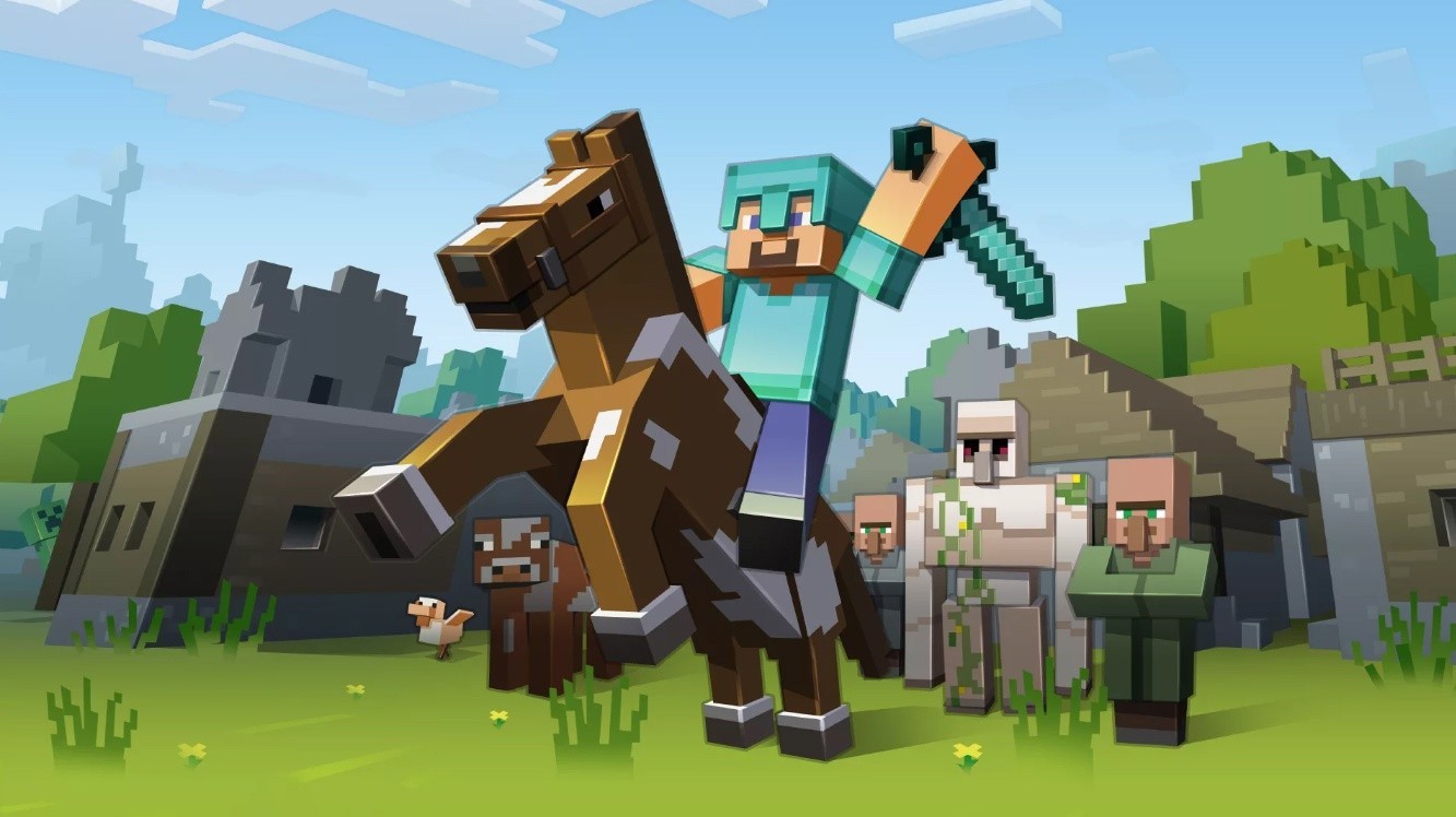 Minecraft no Xbox 360