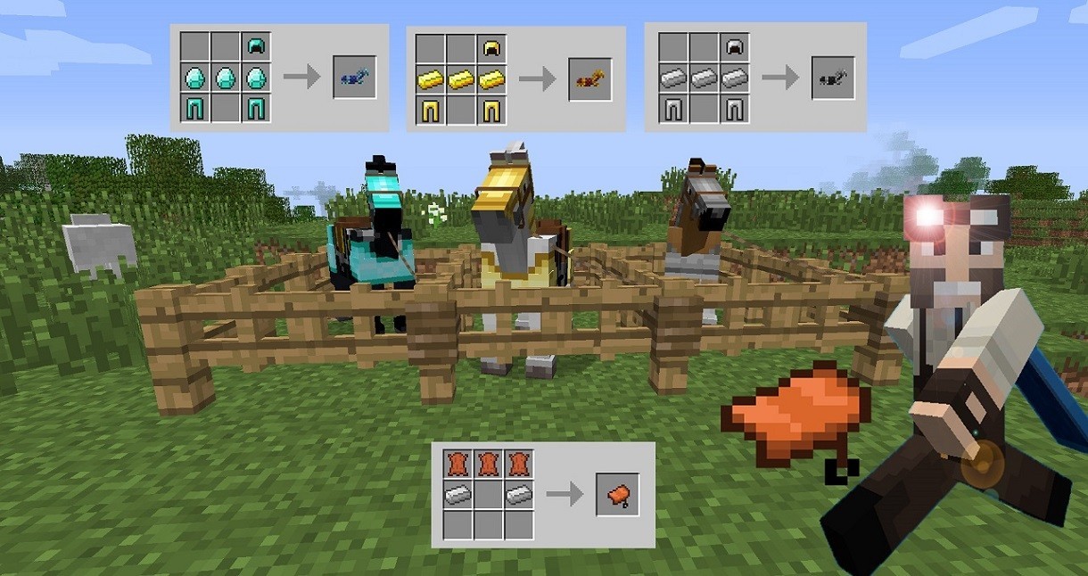 Craftable Horse Armour Saddle