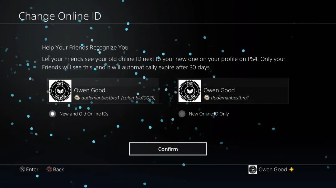 Changing Your Username on PlayStation