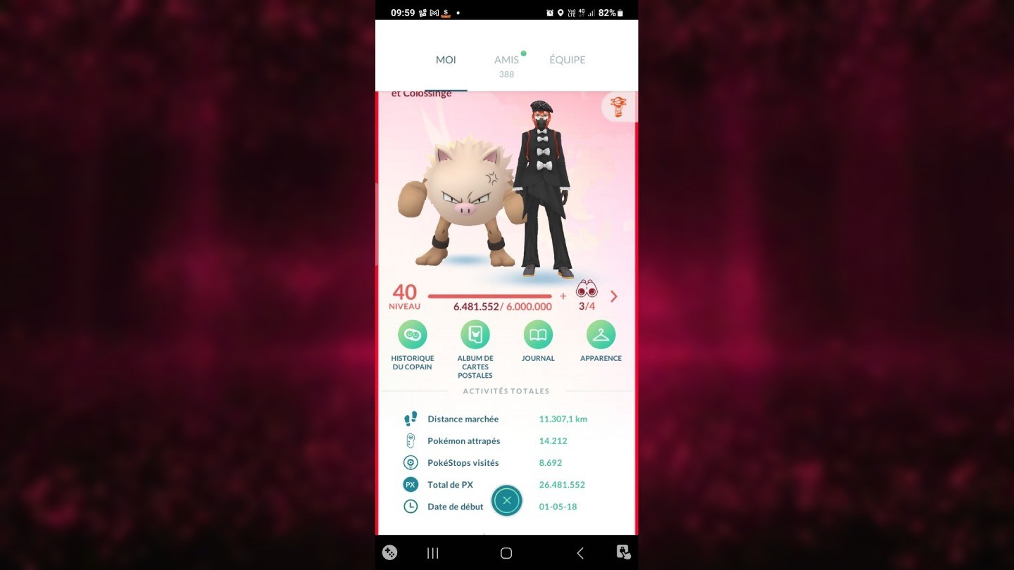 Comment fonctionne le système de niveaux dans Pokémon GO