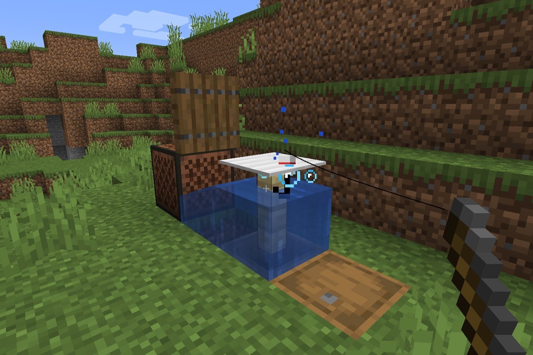 Fazenda automática Peixes Minecraft 