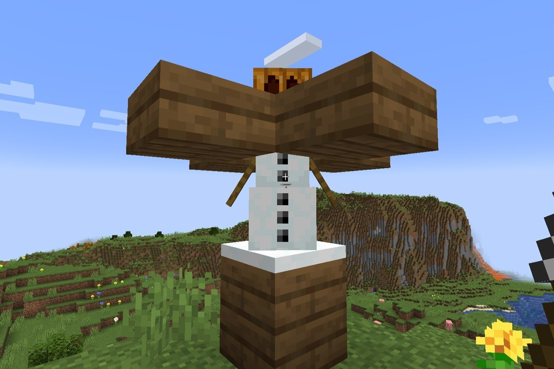 Fazenda automática Neve Minecraft 