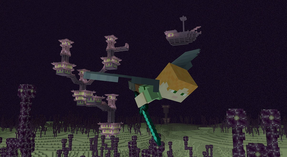 Fly with Elytra