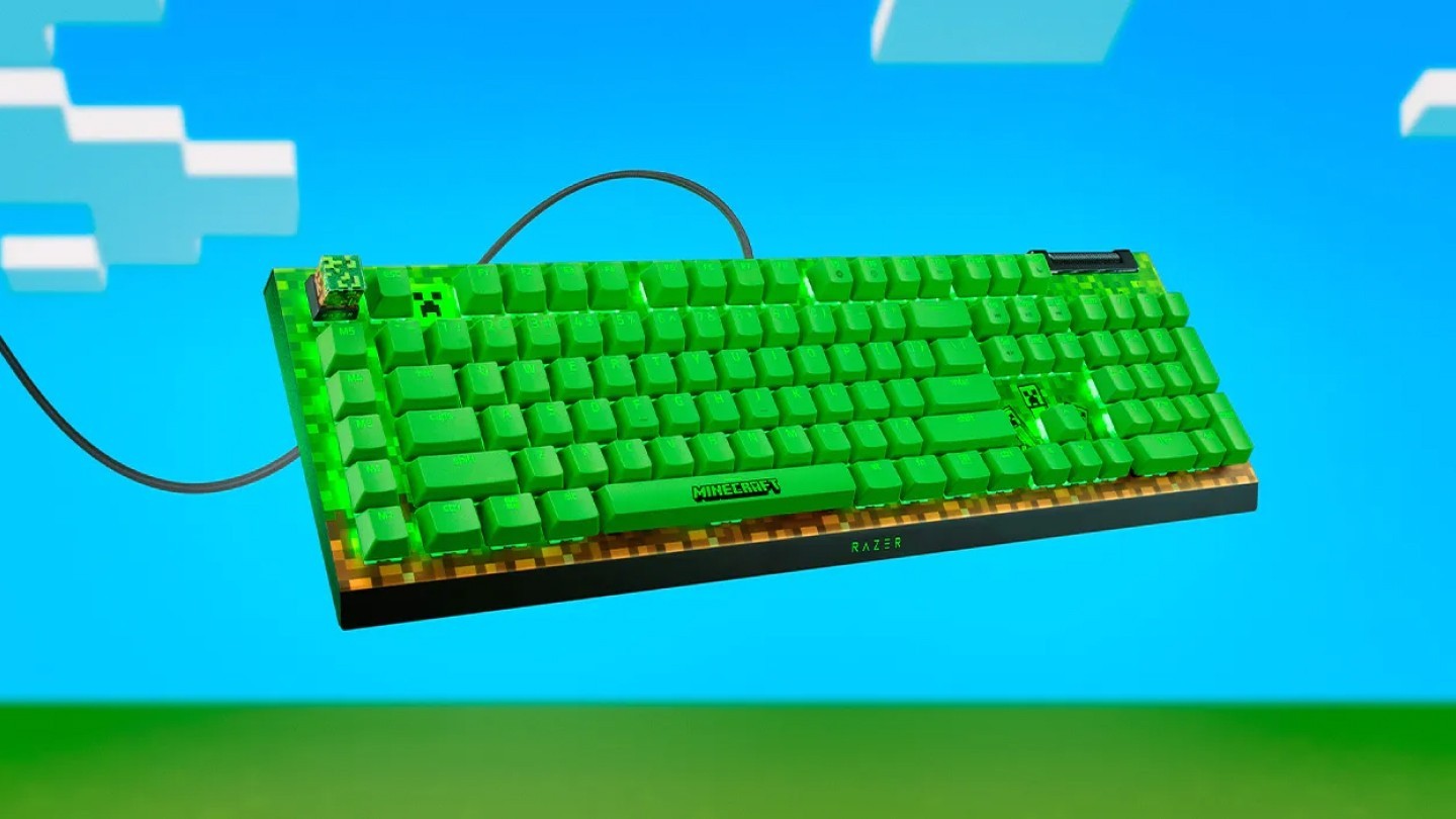 Razer Unveils LimitedEdition MinecraftThemed Peripherals