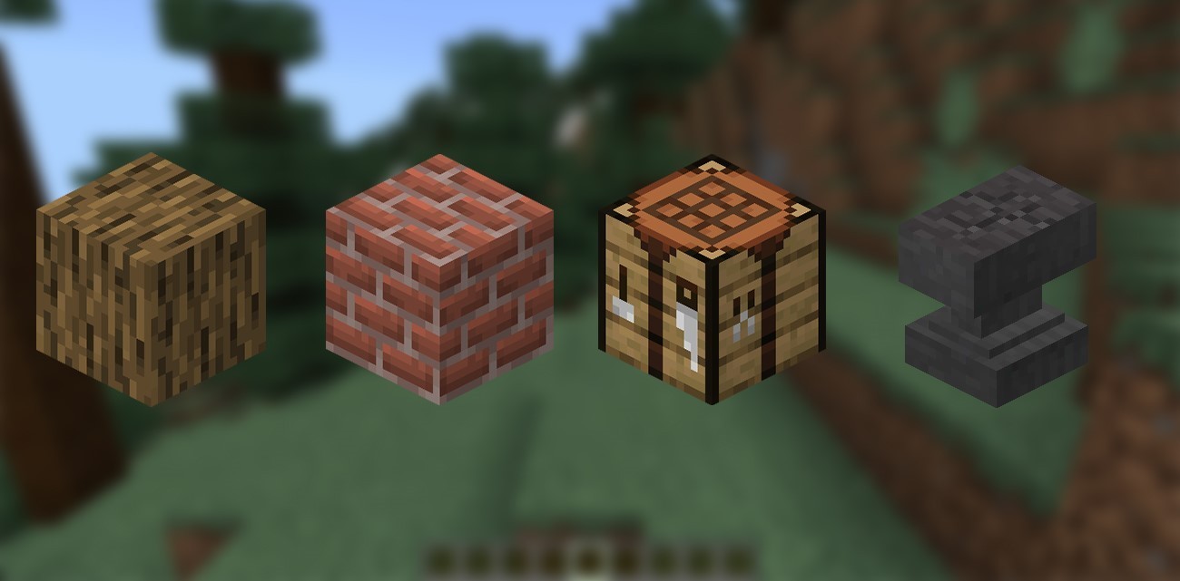 Blocs de construction minecraft