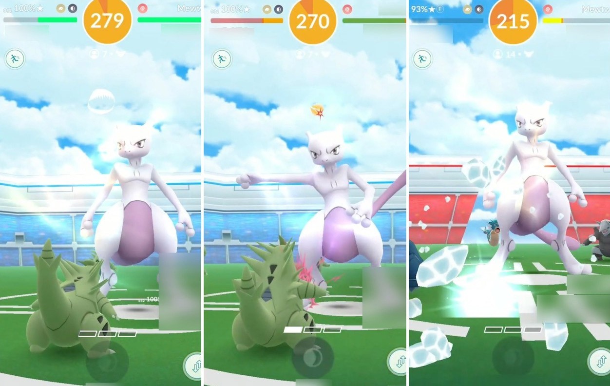 Tática mewtwo pokemon go