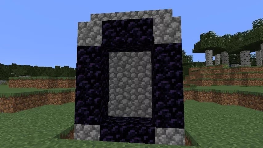 portal do Nether no Minecraft