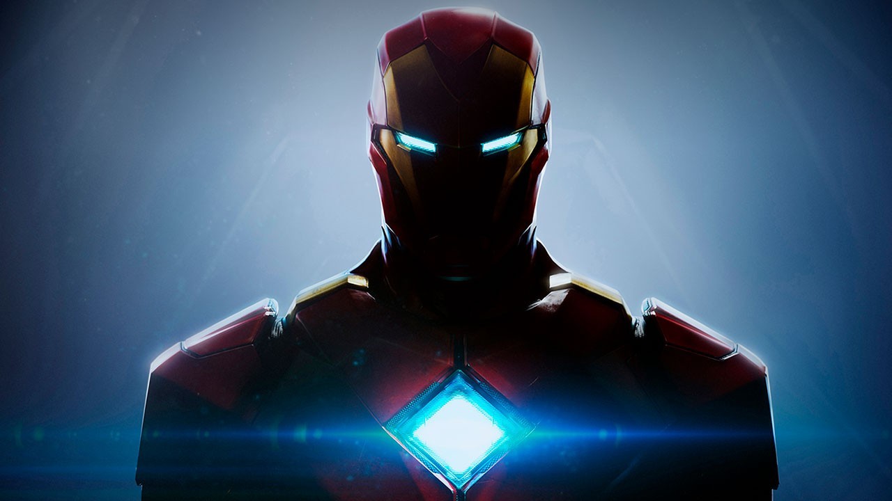 Poster for the Iron Man game from EA