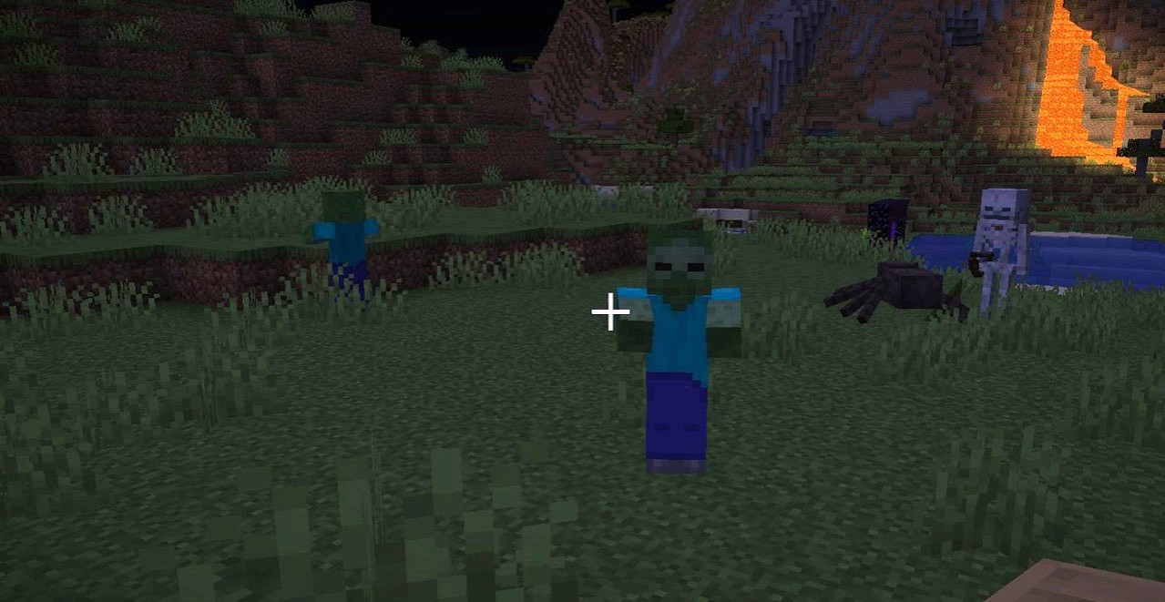 zumbi no minecraft