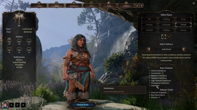 Baldur’s Gate 3 Barbarian