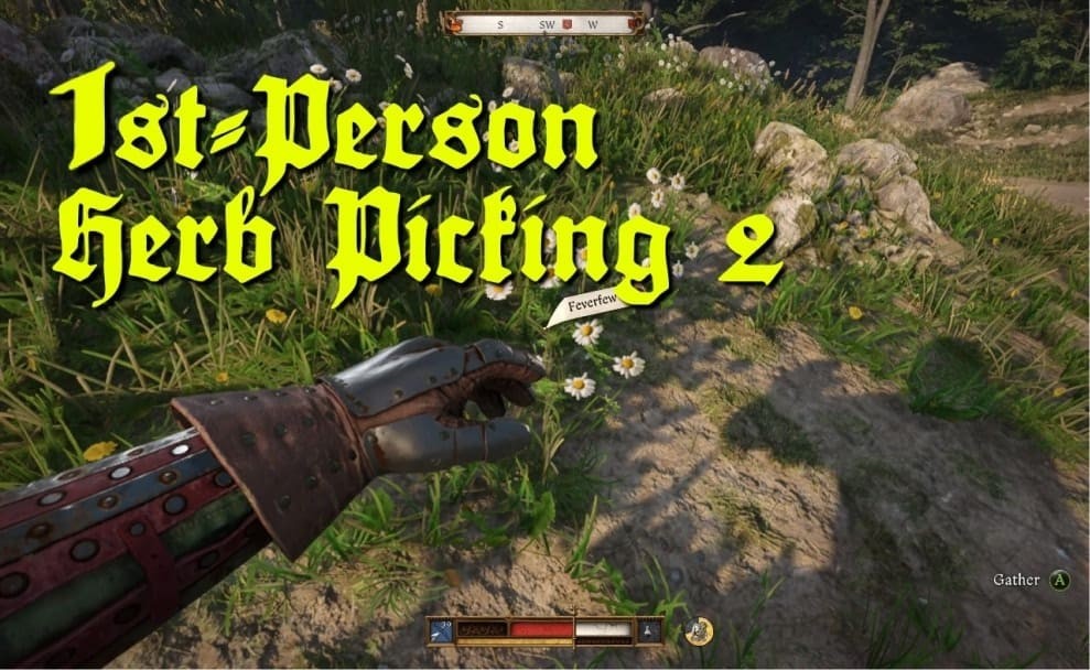 1st Person Herb Picking 2