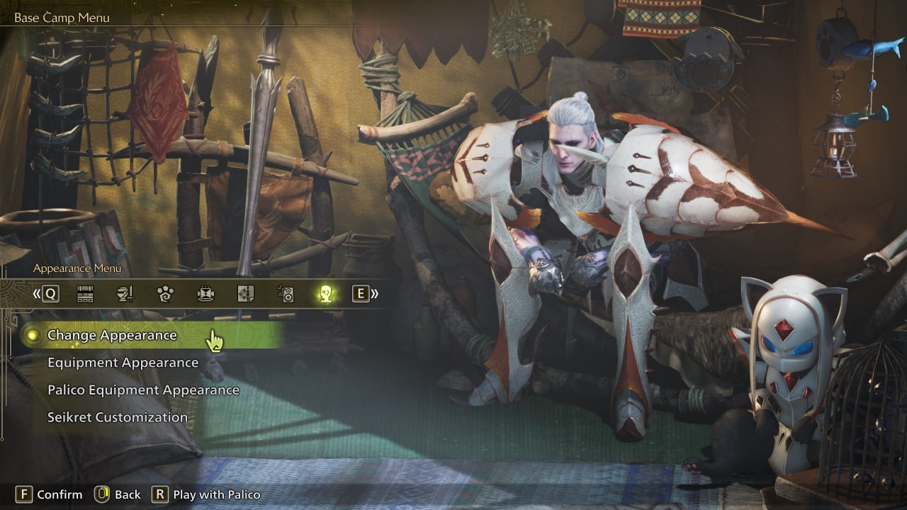 How to Change Your Appearance in monster hunter wilds