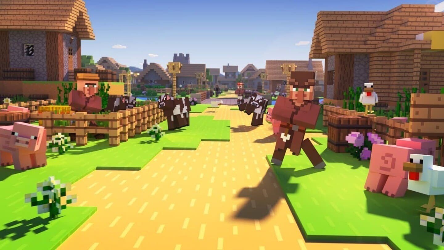 The choice for adventure lovers is the classic Minecraft mode - Ensigame