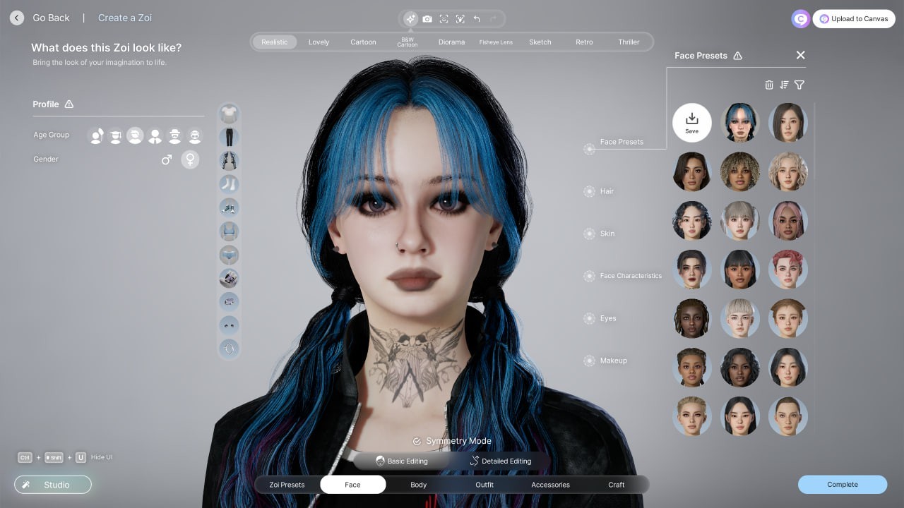 Character Editor