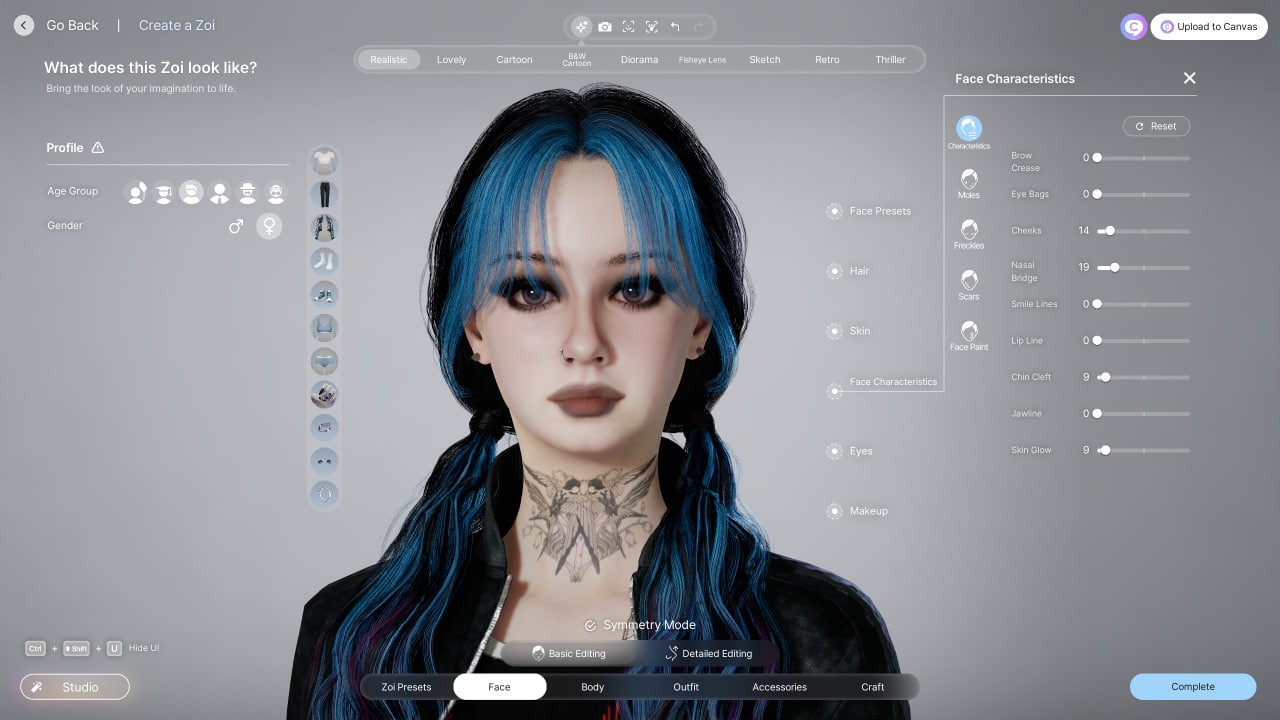 Character Editor