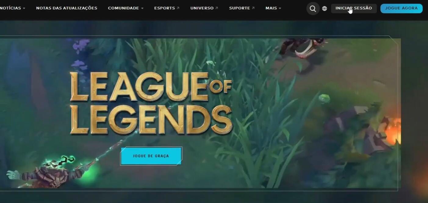 excluir conta do League of Legends