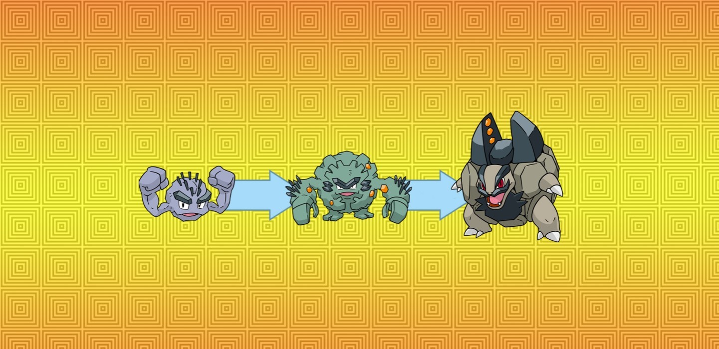 Golem Geodude Graveler pokemon go