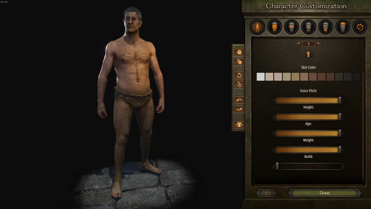 Detailed Character Creation