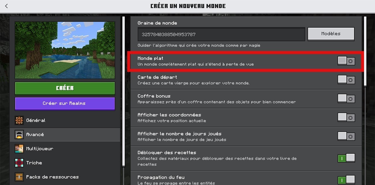 ville minecraft