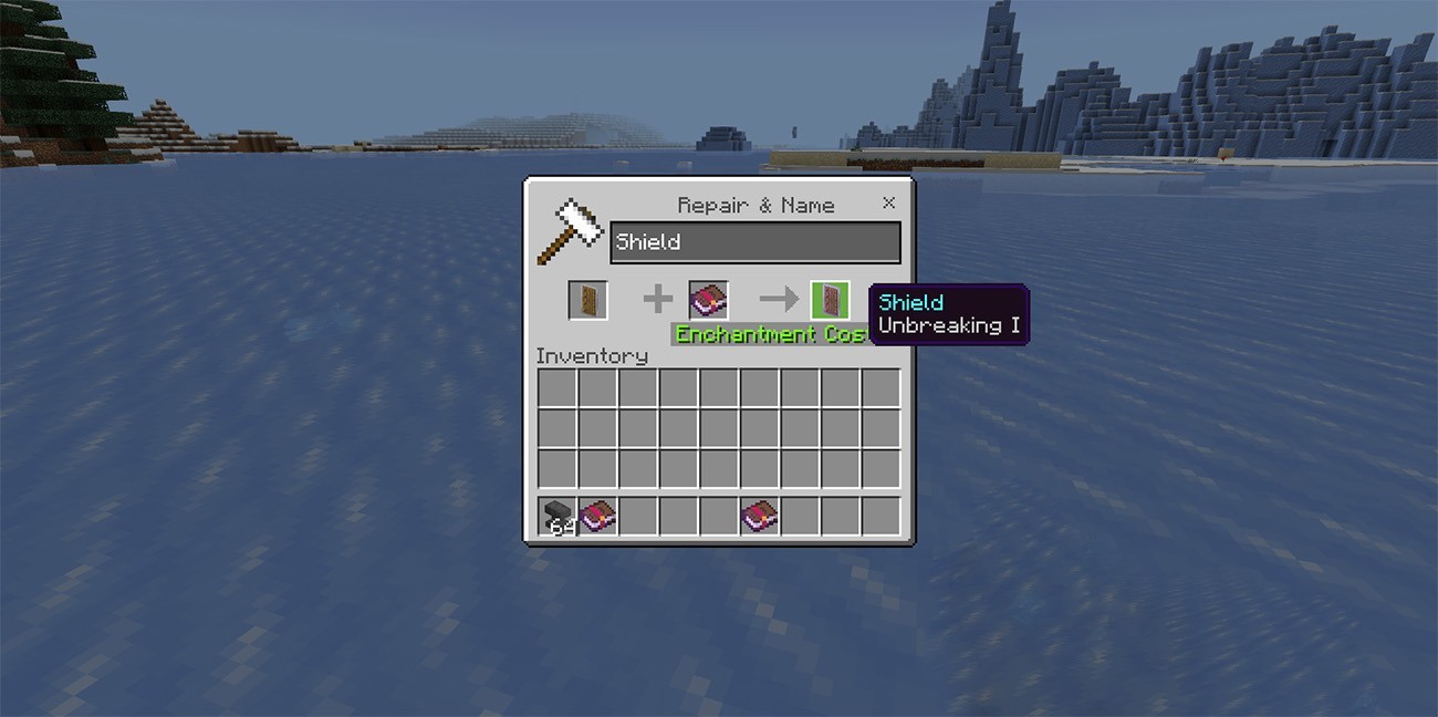 Minecraft Shield Enchantments Unbreaking