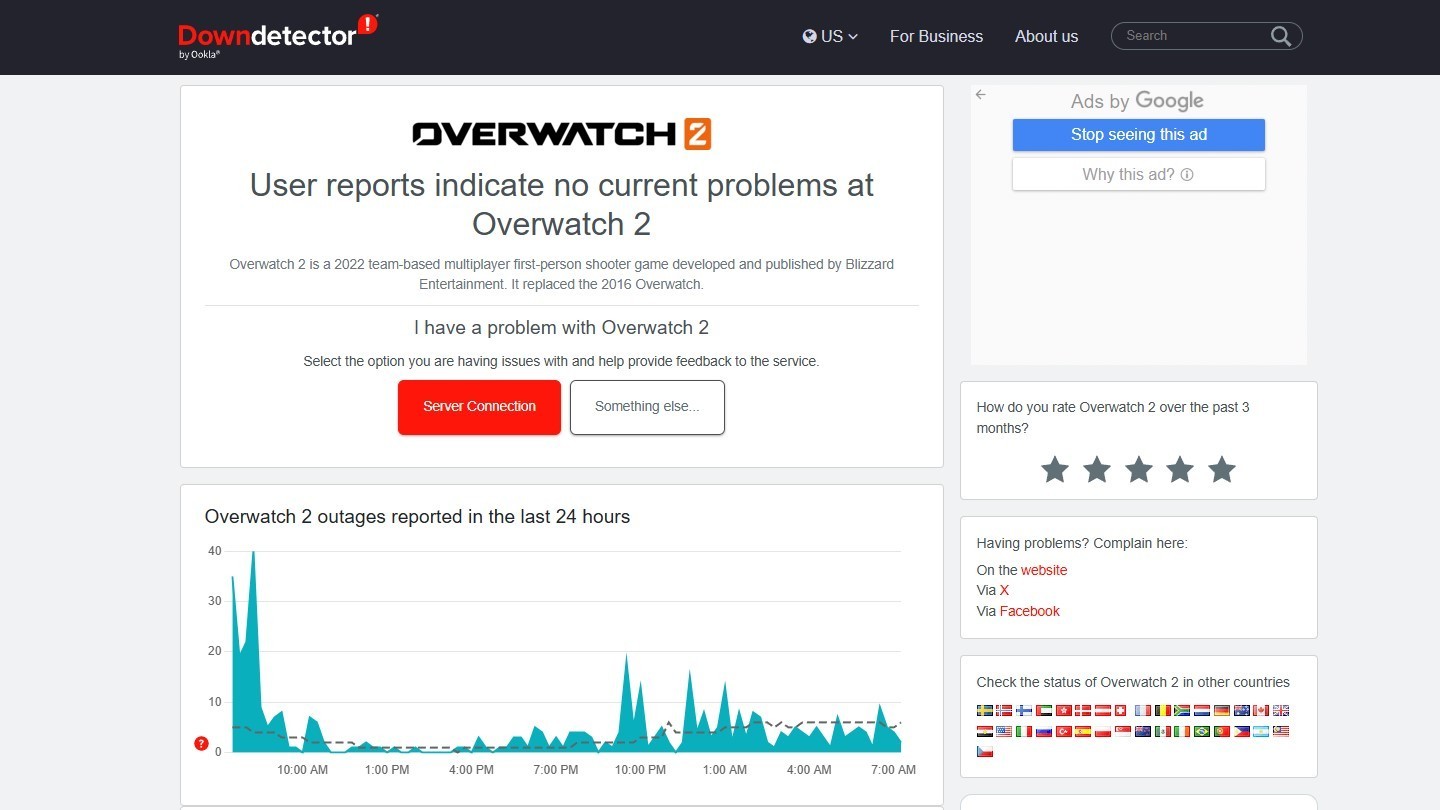 How to Check if Overwatch 2 Servers are Down