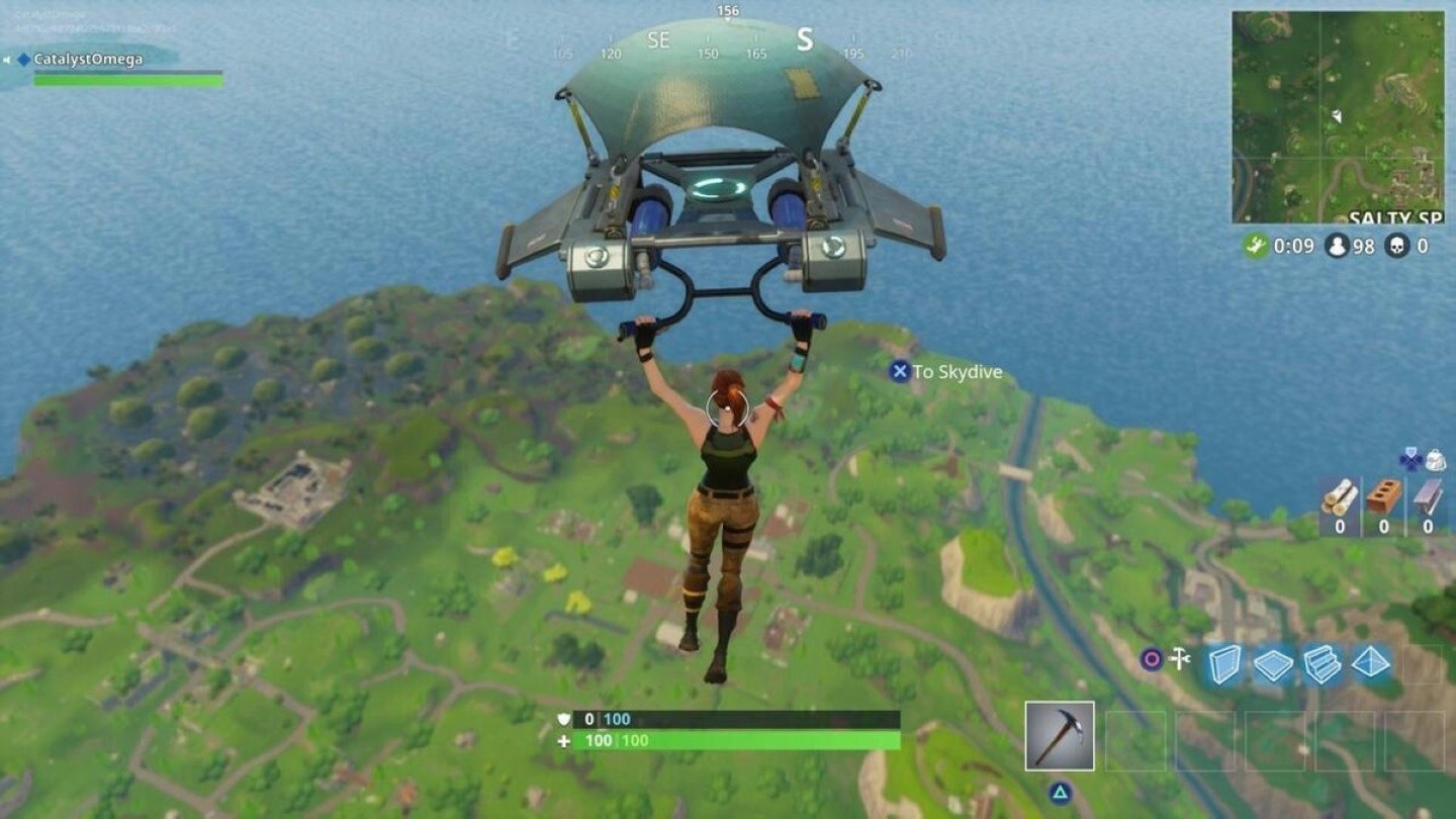 Landing Zone Fortnite