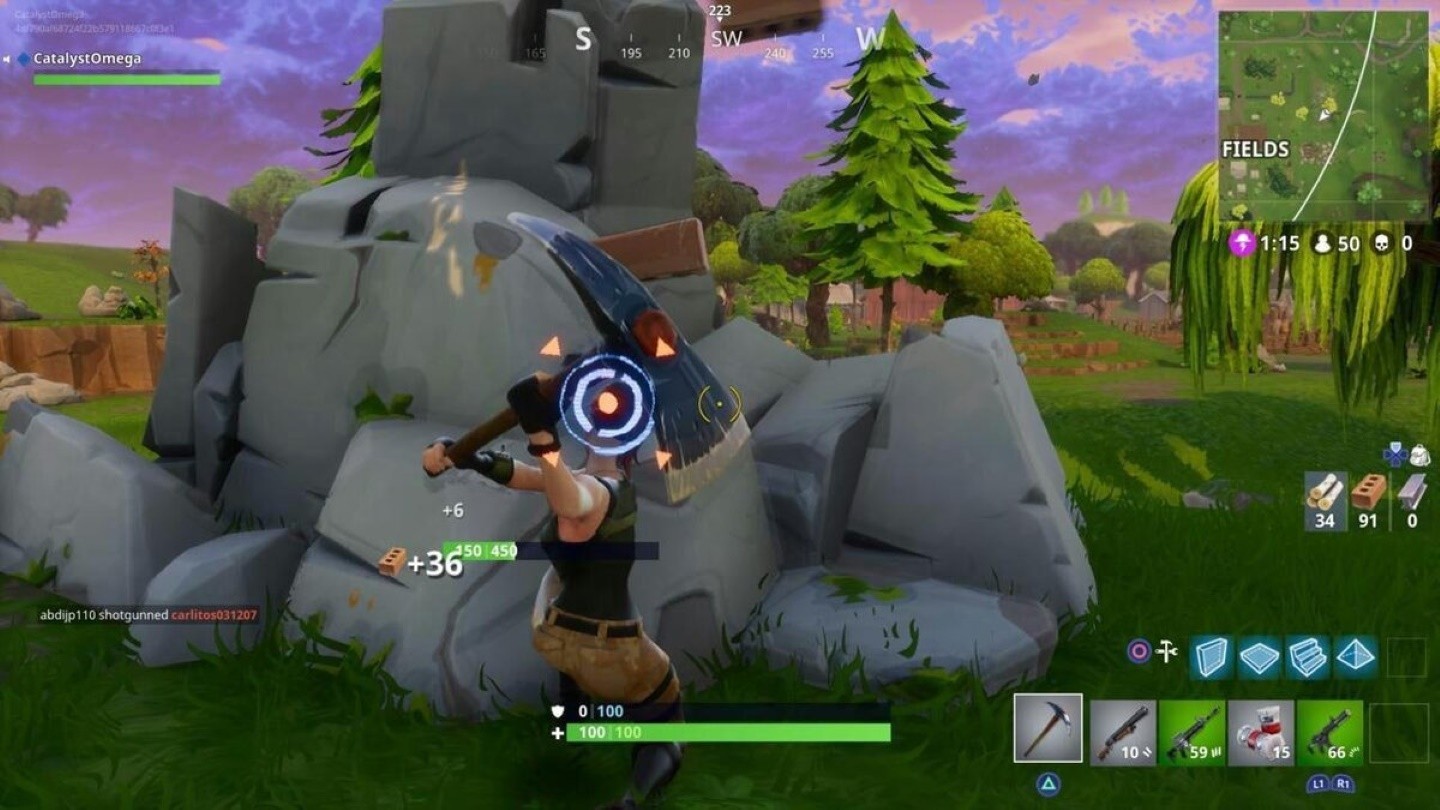 Resource Gathering Fortnite