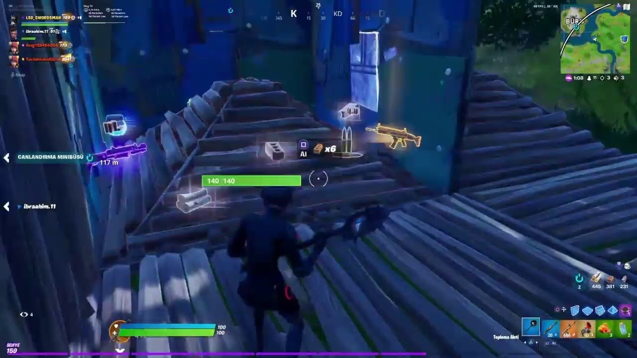 Healing and Armor Fortnite